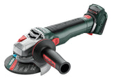 Metabo WB 18 LT BL 11-125 Quick Brushless Angle Grinder with brake Body Only + metaBOX