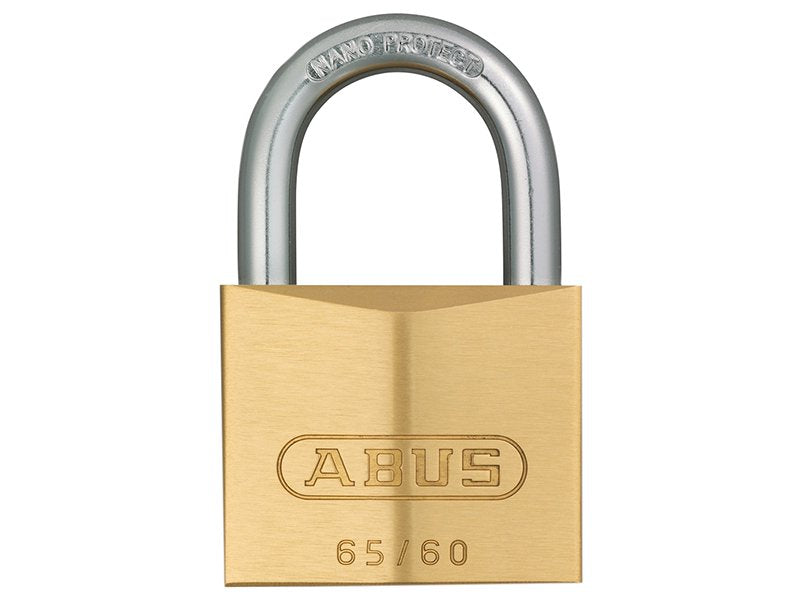 ABUS 65/60 60mm Brass Padlock Main Image