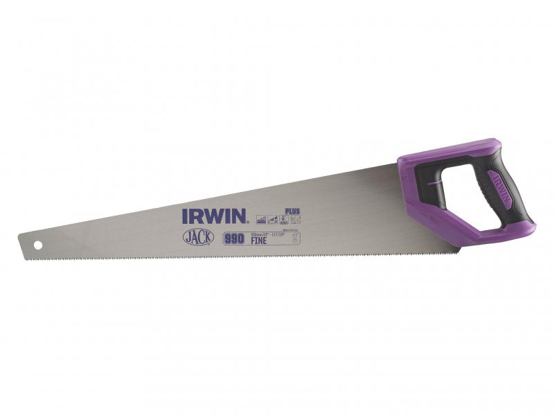 IRWIN Jack 990UHP Fine Handsaw Soft-Grip 550mm (22in) 9tpi Main Image