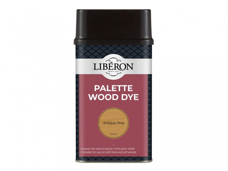 Liberon Palette Wood Dye Antique Pine 500ml Main Image