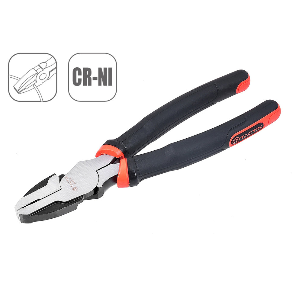 Tactix Pliers Engineers Combination Pliers 220mm 8-1/2 Inch Main Image
