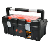 Tactix 56 cm Plastic Tool Box With Top Organizer And Tote Tray 22 Inch Main Image