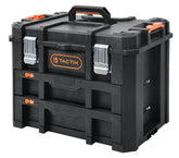 Tactix 52.8 cm Plastic Tool Chest With 2 Draws And Flip Up Lid Main Image