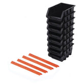 Tactix Bin Set 8pc 10 5 x 16 4 x 7 6cm Main Image