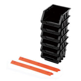 Tactix Bin Set 6pc 10 5 x 13 5 x 8 2cm Main Image