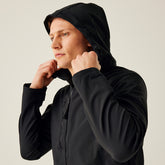 Regatta Navigate Hooded Softshell Black/Grey S