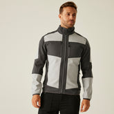 Regatta E-Volve Unisex Softshell Hybrid Jacket Mineral Grey/Ash XL
