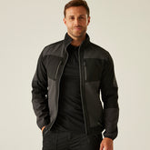 Regatta E-Volve Unisex Softshell Hybrid Jacket Ash/Black XL