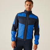 Regatta E-Volve Unisex Softshell Hybrid Jacket Strong Blue/Navy XL