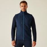 Regatta E-Volve Unisex Stretch Hybrid Midlayer Bodywarmer Strong Blue/Navy S