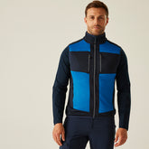 Regatta E-Volve Unisex Stretch Hybrid Midlayer Bodywarmer Strong Blue/Navy M