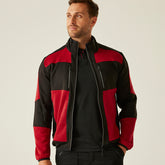 Regatta E-Volve Unisex Stretch Hybrid Midlayer ClassRed/Blk XL