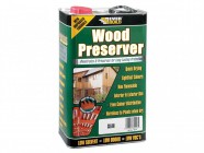 Everbuild Wood Preserver Dark Oak 5 Litre