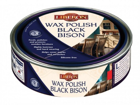 Liberon Wax Polish Black Bison Tudor Oak 500ml
