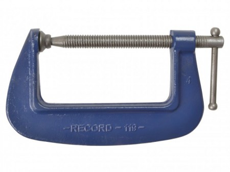 IRWIN Record 119 Medium-Duty Forged G Clamp 100mm (4in)