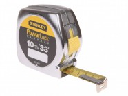 Stanley Tools Powerlock Tape 10m/33ft (Width 25mm)