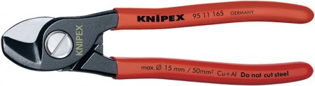 DRAPER EXPERT 165MM KNIPEX COPPER OR ALUMINIUM ONLY CABLE SHEAR