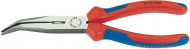KNIPEX 200MM ANGLED LONG NOSE PLIERS WITH HEAVY DUTY HANDLES