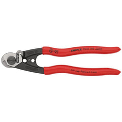 KNIPEX 95 61 190 SB Wire Rope Cutter forged plastic coated, 190mm Main Image
