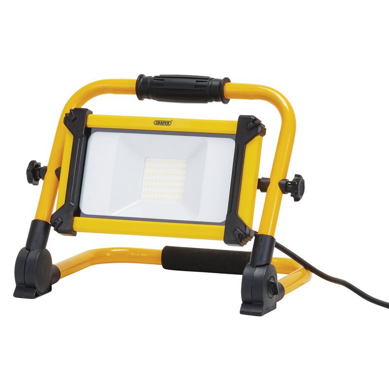 110V SMD LED Folding Site Light, 50W, 5500 Lumens Main Image
