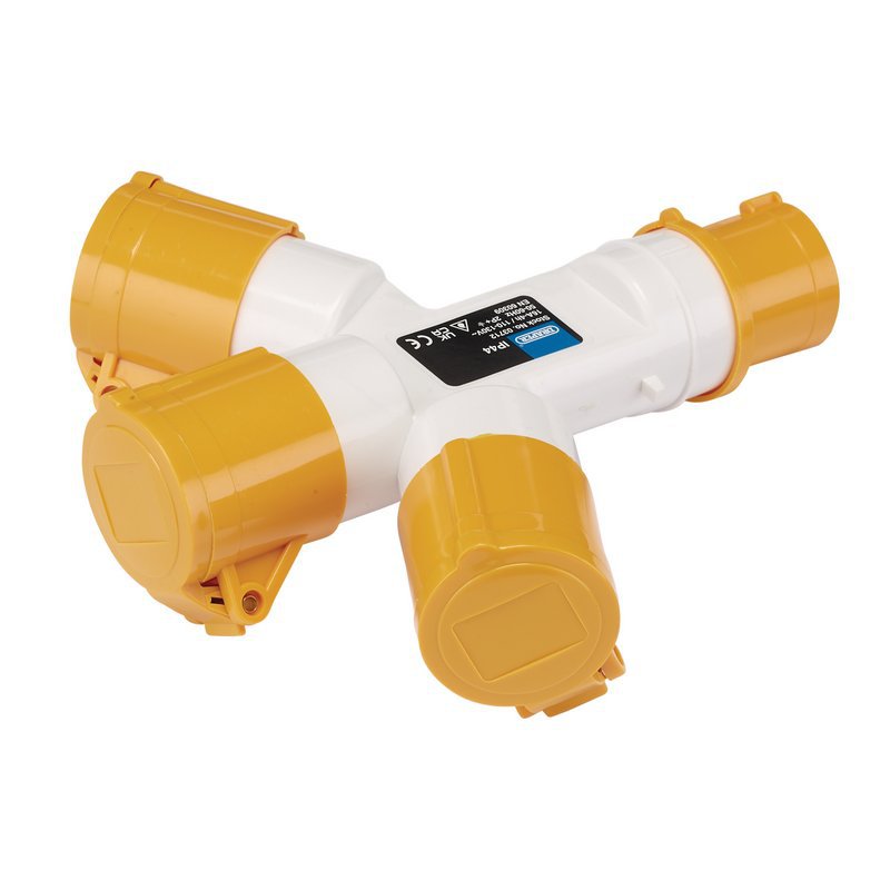 110V 3-Way Splitter, 16A Main Image
