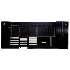 BUNKER 25 Piece Modular Storage Combo with Sink and Stainless Steel Worktop, 4915mm Main Image