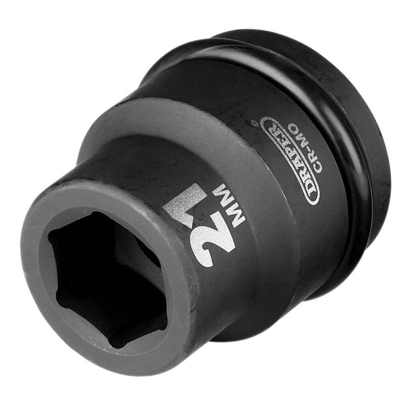 Draper Expert HI-TORQ 6 Point Impact Socket, 3/4" Sq. Dr., 21mm Main Image