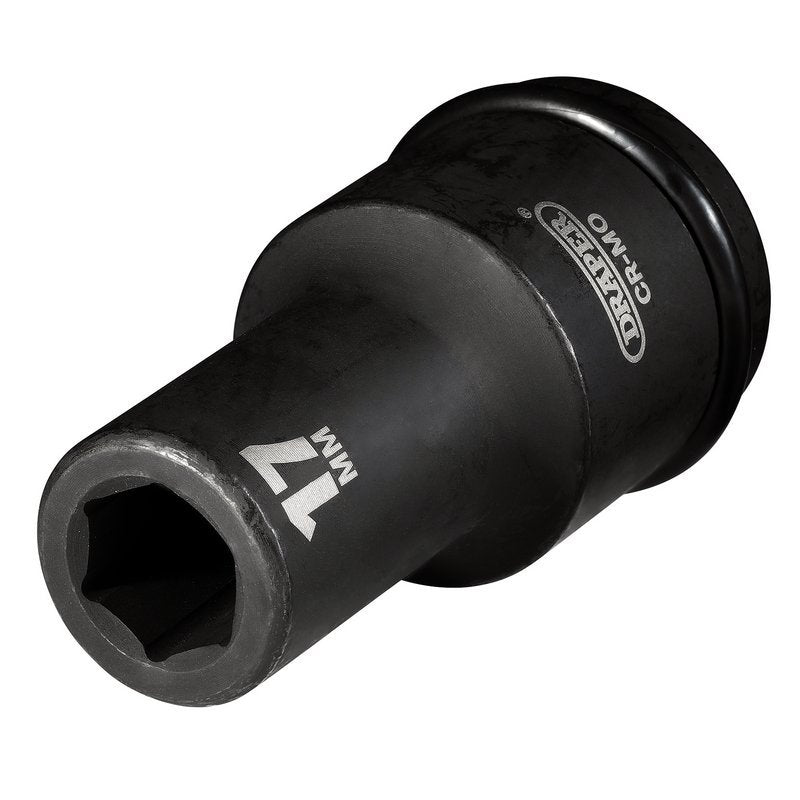 Draper Hi-TORQ Deep Impact Socket, 3/4" Sq. Dr., 17mm Main Image