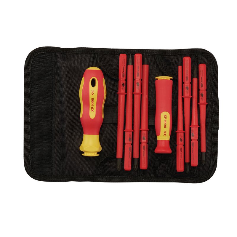 XP1000 VDE Interchangeable Blade Screwdriver Set (10 Piece) Main Image