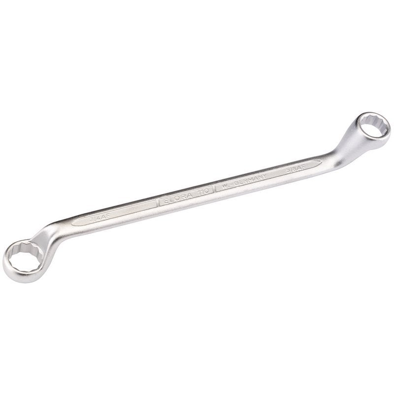 Elora Deep Crank Imperial Ring Spanner, 5/8 x 3/4" Main Image