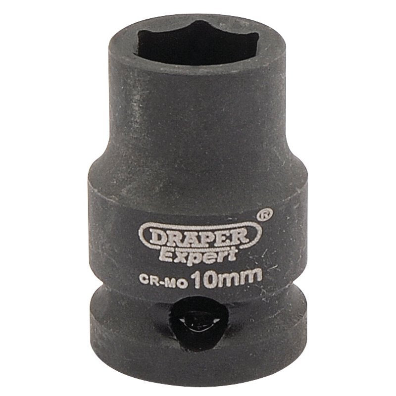 Draper Expert HI-TORQ 6 Point Impact Socket, 3/8" Sq. Dr., 10mm Main Image