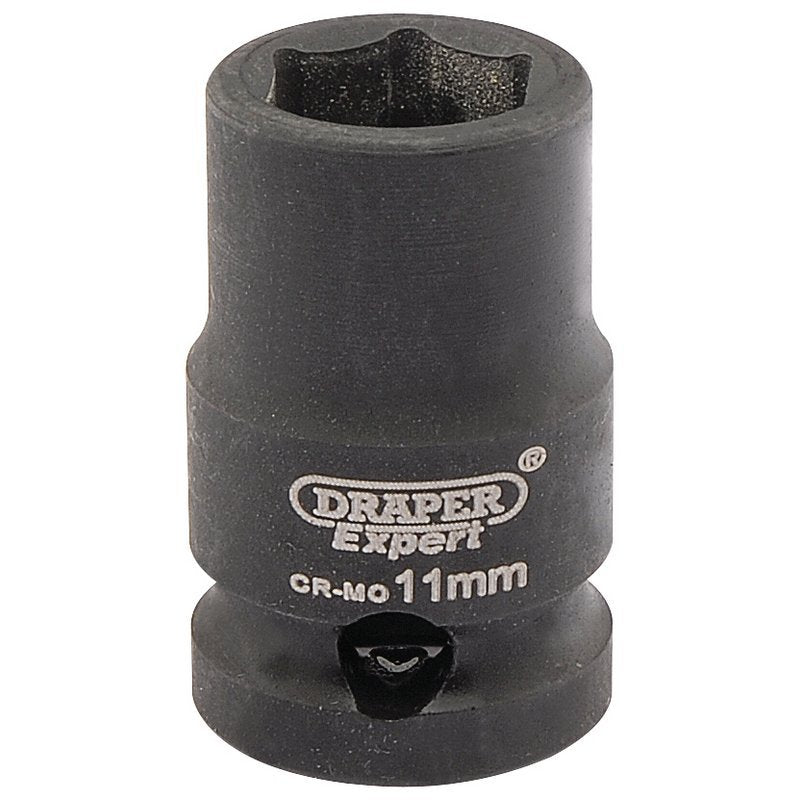 Draper Expert HI-TORQ 6 Point Impact Socket, 3/8" Sq. Dr., 11mm Main Image
