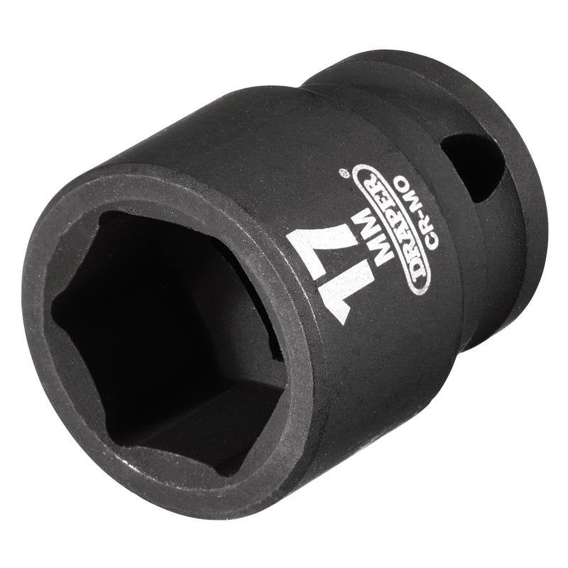 Draper Expert HI-TORQ 6 Point Impact Socket, 3/8" Sq. Dr., 17mm Main Image