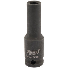 Draper Expert HI-TORQ 6 Point Deep Impact Socket, 3/8" Sq. Dr., 8mm Main Image