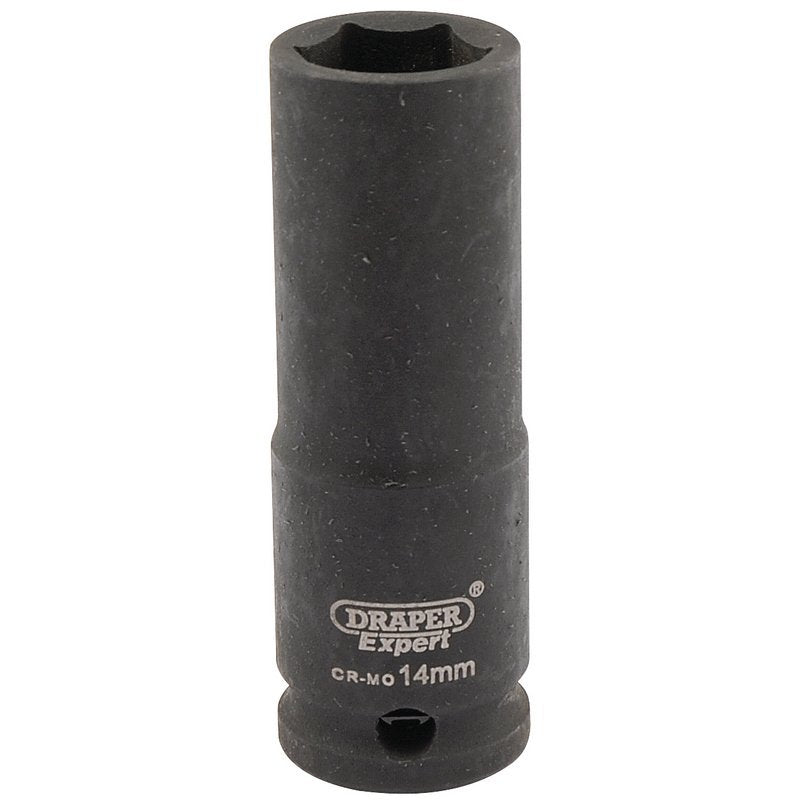 Draper Expert HI-TORQ 6 Point Deep Impact Socket, 3/8" Sq. Dr., 14mm Main Image