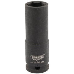 Draper Expert HI-TORQ 6 Point Deep Impact Socket, 3/8" Sq. Dr., 14mm Main Image