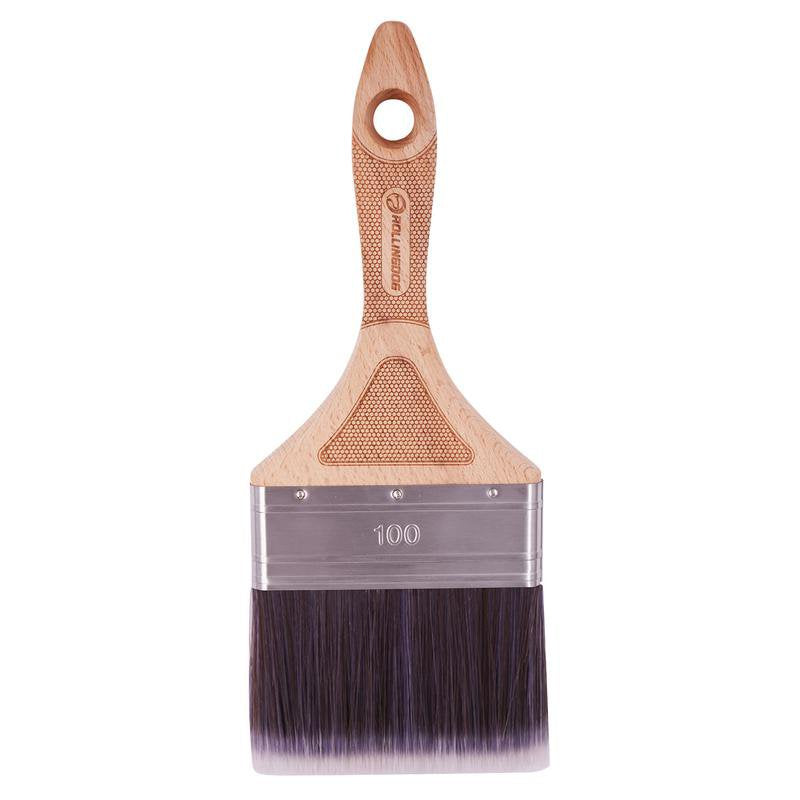 ROLLINGDOG DOBERMAN™ BTX1000 Series Beaver Tail Paint Brush, 100mm Main Image