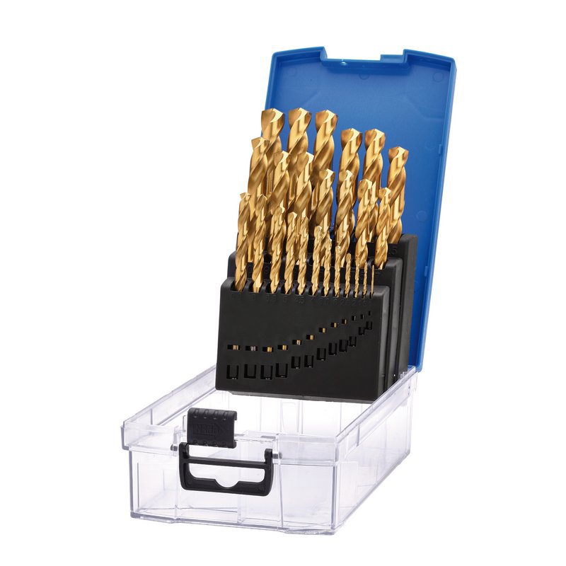HSS Titanium Nitride Coated Drill Bit Set (25 Piece) Main Image