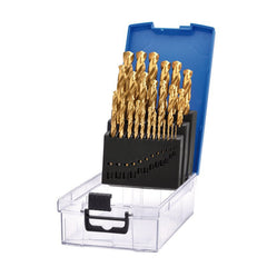 HSS Titanium Nitride Coated Drill Bit Set (25 Piece) Main Image