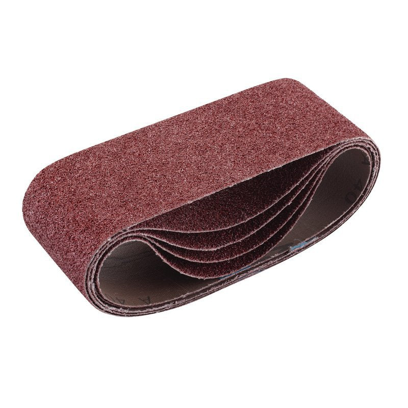 Cloth Sanding Belt, 75 x 457mm, 40 Grit (Pack of 5) Main Image