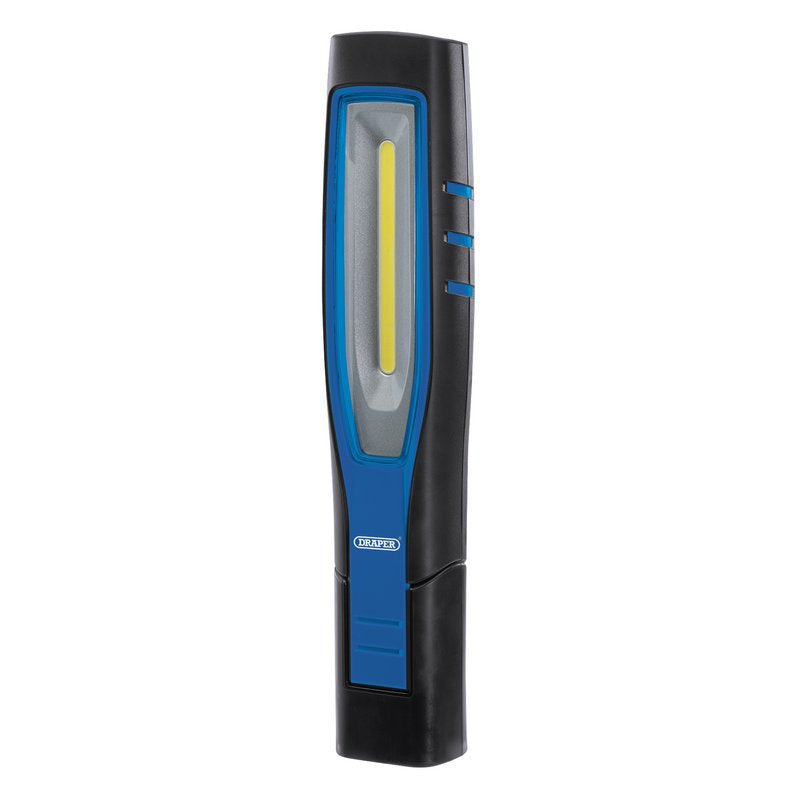 COB/SMD LED Rechargeable Inspection Lamp, 7W, 700 Lumens, Blue, 1 x USB Cable Supplied Main Image