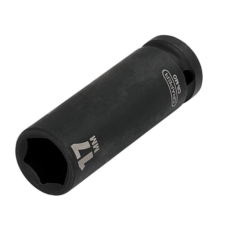 Draper Expert HI-TORQ Deep Impact Socket, 1/2" Sq. Dr., 17mm Main Image