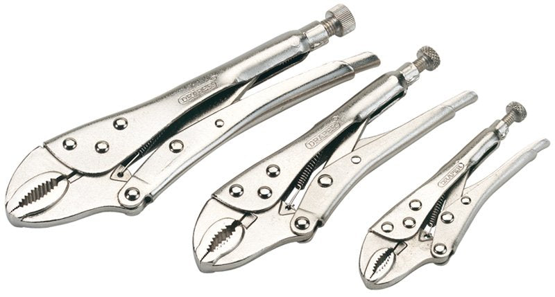 Curved Jaw Self Grip Pliers Set (3 Piece) Main Image
