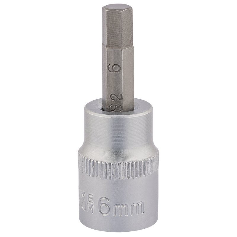 Socket with Hexagonal Bit, 3/8" Sq. Dr., 6mm Main Image