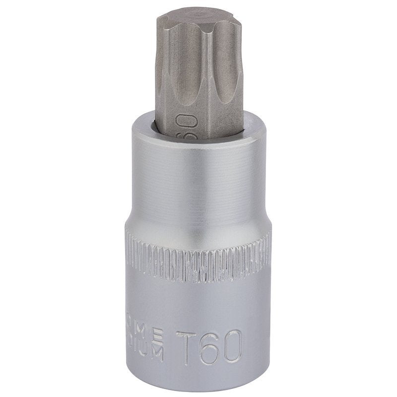 Draper TX-STAR Socket Bit, 1/2" Sq. Dr., T60 x 55mm Main Image