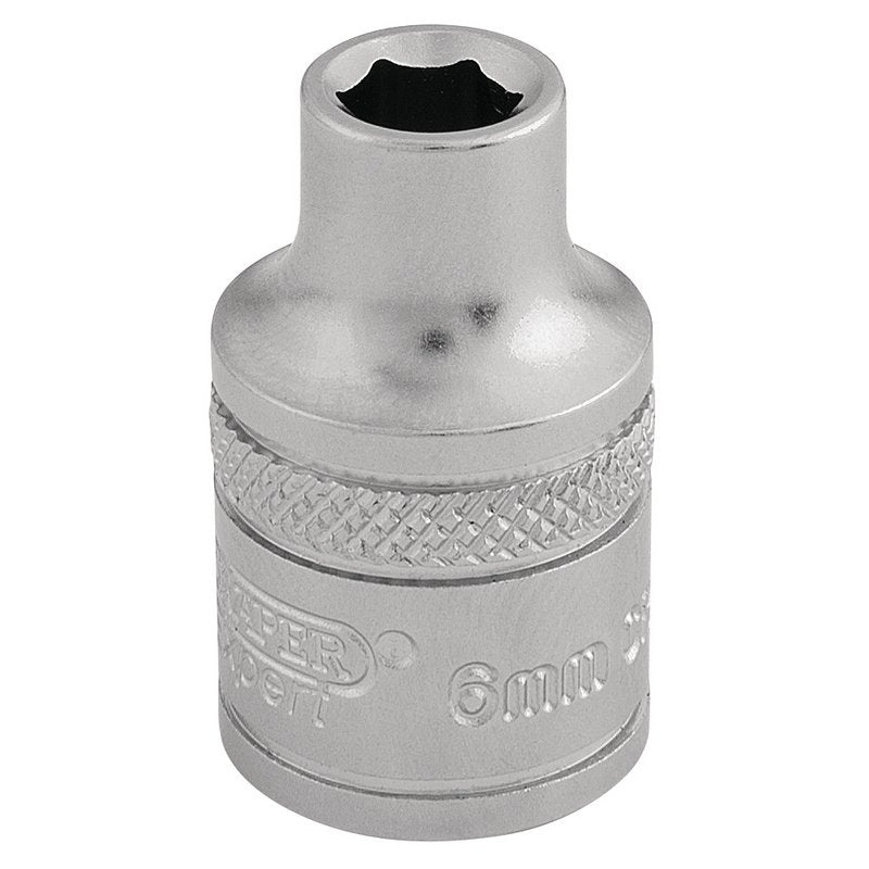 6 Point Metric Socket, 3/8" Sq. Dr., 6mm Main Image