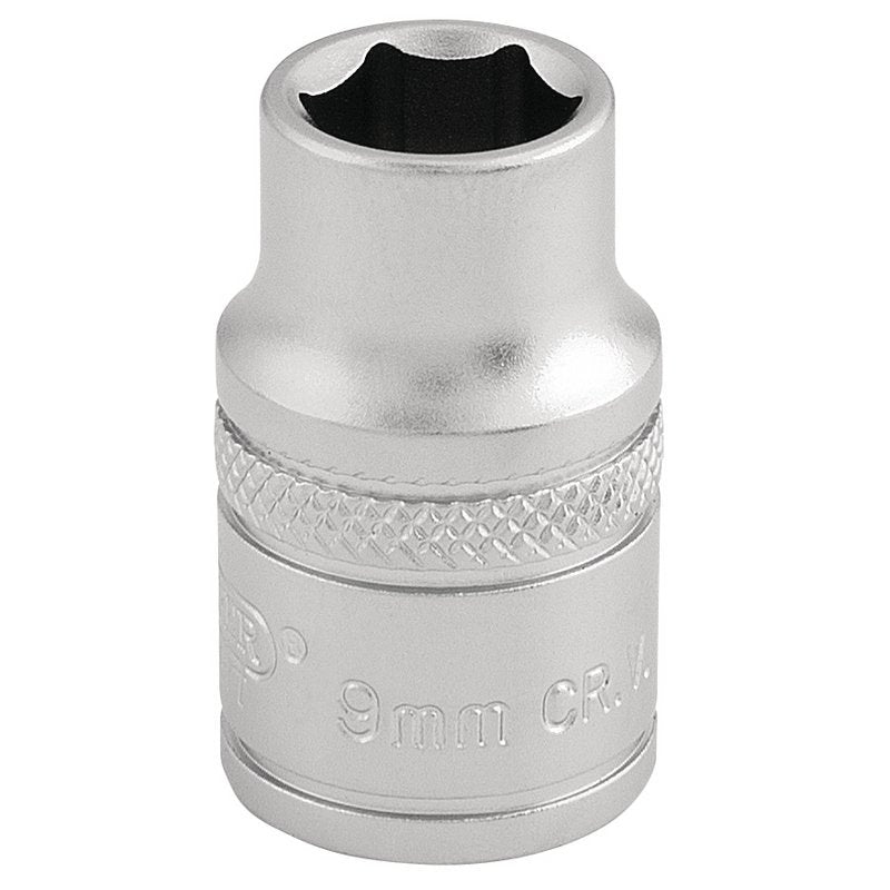 6 Point Metric Socket, 3/8" Sq. Dr., 9mm Main Image