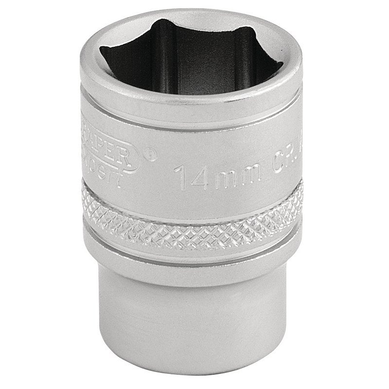 6 Point Metric Socket, 3/8" Sq. Dr., 14mm Main Image