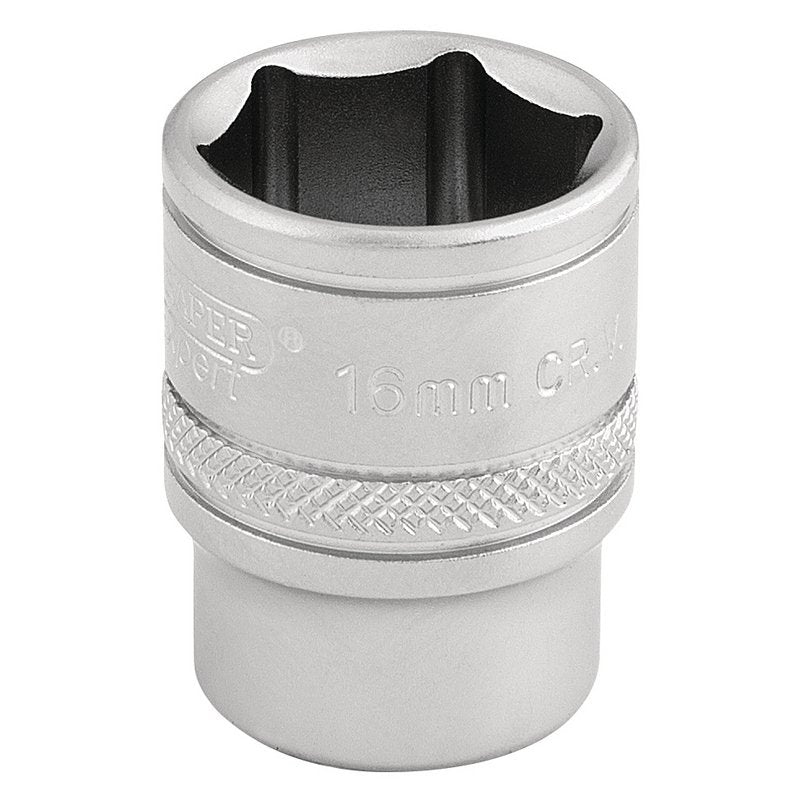 6 Point Metric Socket, 3/8" Sq. Dr., 16mm Main Image
