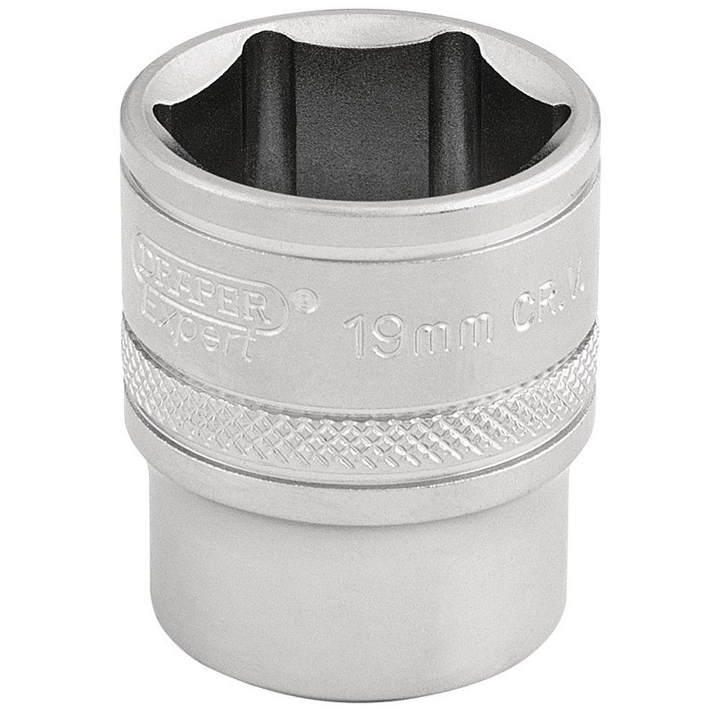 6 Point Metric Socket, 3/8" Sq. Dr., 19mm Main Image